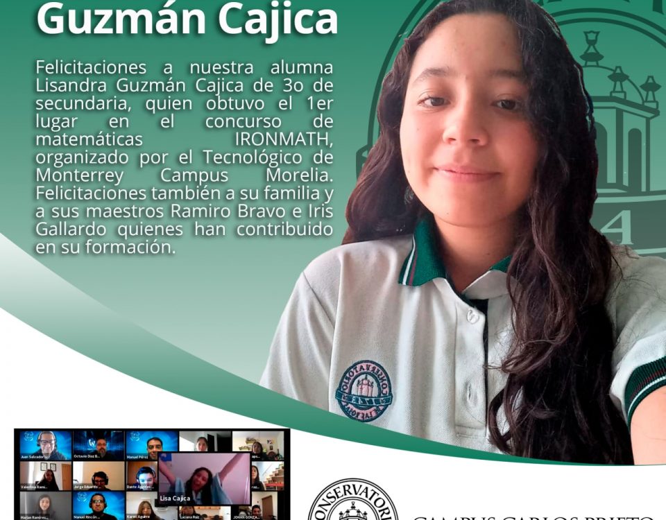 ¡Felicidades! Lisandra Guzmán Cajica